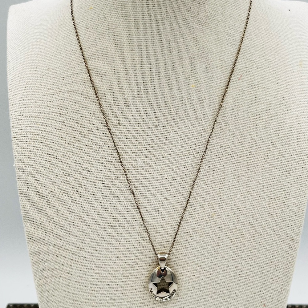 Tiffany & Co. 925 Sterling Silver Star Cutout Necklace - Vintage design - EUC - Picture 4 of 8